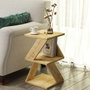 Hanah Home Albeni Sapphire Oak Mesa Lateral Roble Zafiro 30x50x30 cm Tablero Melamina 18mm